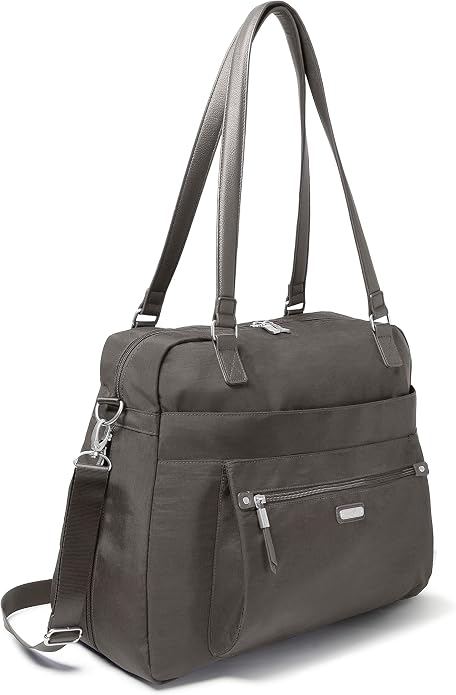 Baggallini Overnight Expandable Laptop Tote with RFID Phone Wristlet - Image 12
