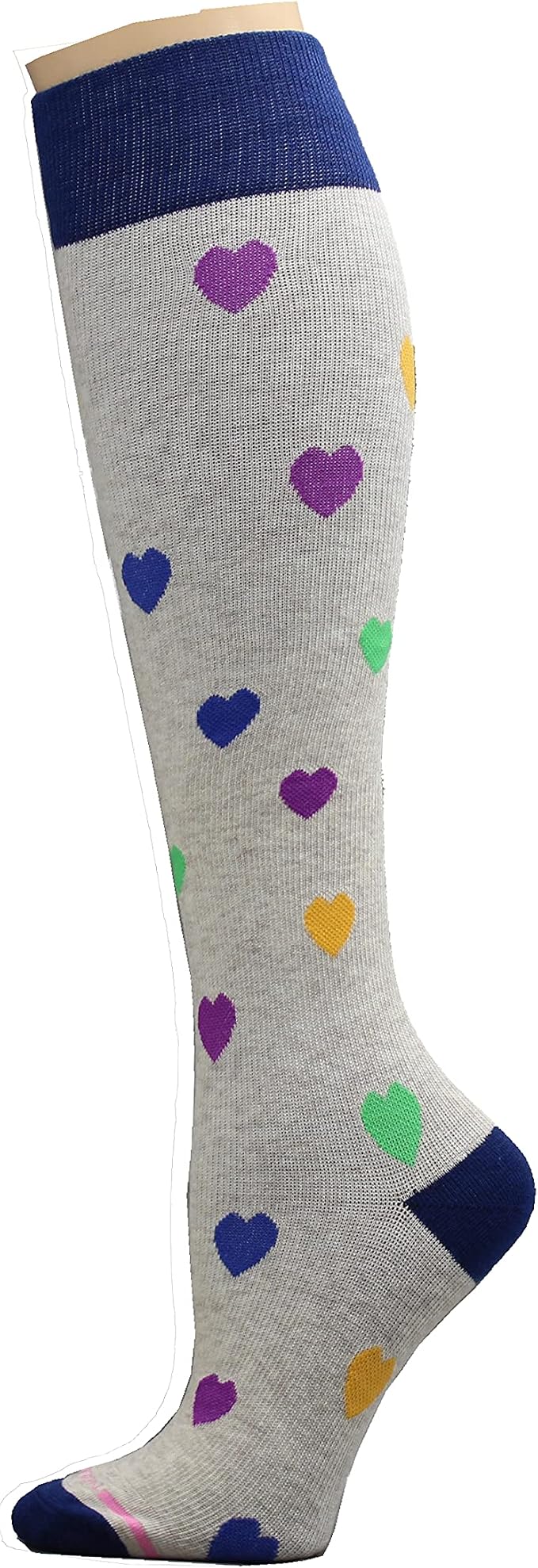 Dr. Motion 3 Pairs Therapeutic Graduated Compression Women's Knee-hi Socks - Image 3
