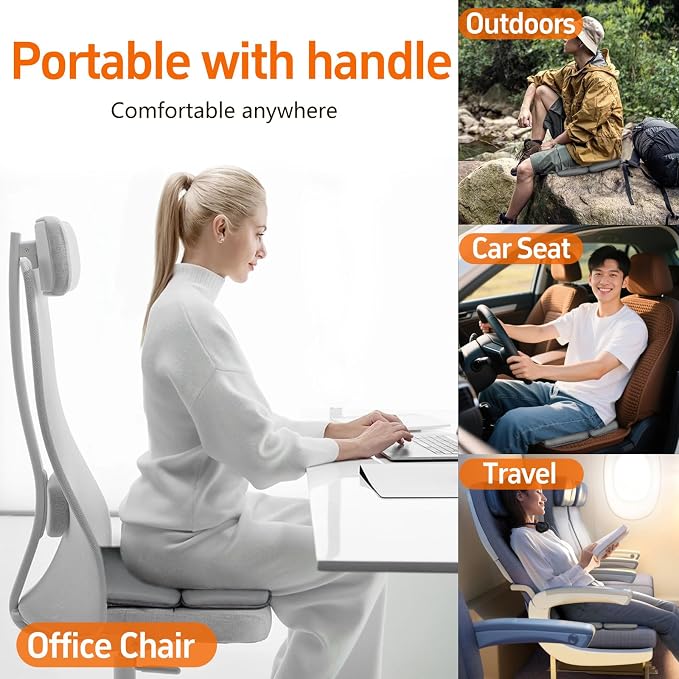 3 in 1 Gel Seat Cushion (Darkgray) - Image 6