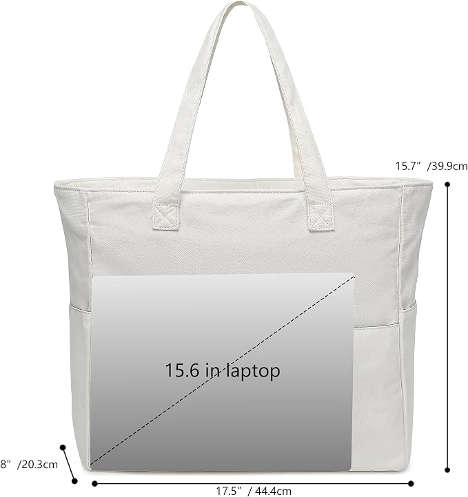 LEDAOU Large Beach Bag for Women, Waterproof Sandproof Tote Bag with Zipper | 36L Pool and Swim bag with Zipper, Wet/Dry pocket and 7 Pockets for Beach Days, Cruises, Vacations and Family travel - Image 3