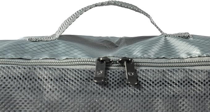 Traveler's Choice Cloverland Packing Cubes 5 Piece Set, Grey - Image 3