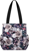 KAMO Floral Tote Bag - Waterproof Lightweight Handbags Travel Shoulder Bag for Hiking Yoga Gym Swimming Travel Beach by KAMO