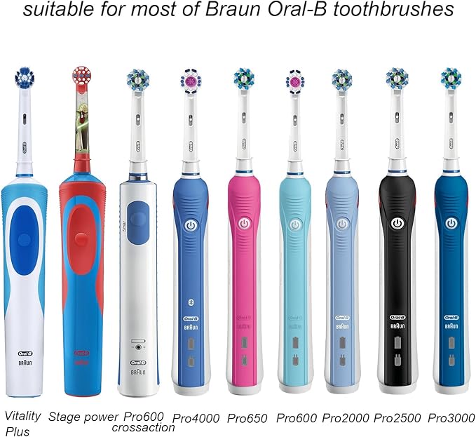 Nincha Portable Replacement Plastic Electric Toothbrush Travel Case for Oral-B Pro Series - Image 6