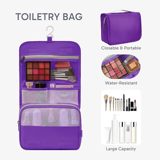 OlarHike 10 Set Packing Cubes for Travel, Gifts for Women Mom,Anti-Tearing Suitcase Organizer with Over 1000 pcs Mesh Holes,Vacation Essentials & Accessories for Cruise Ship - Image 3