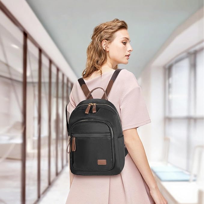 GAEKEAO Backpack Purse for Women PU Leather Anti-theft Backpack Ladies Convertible Large Travel Designer Fashion Shoulder Bag - Image 7