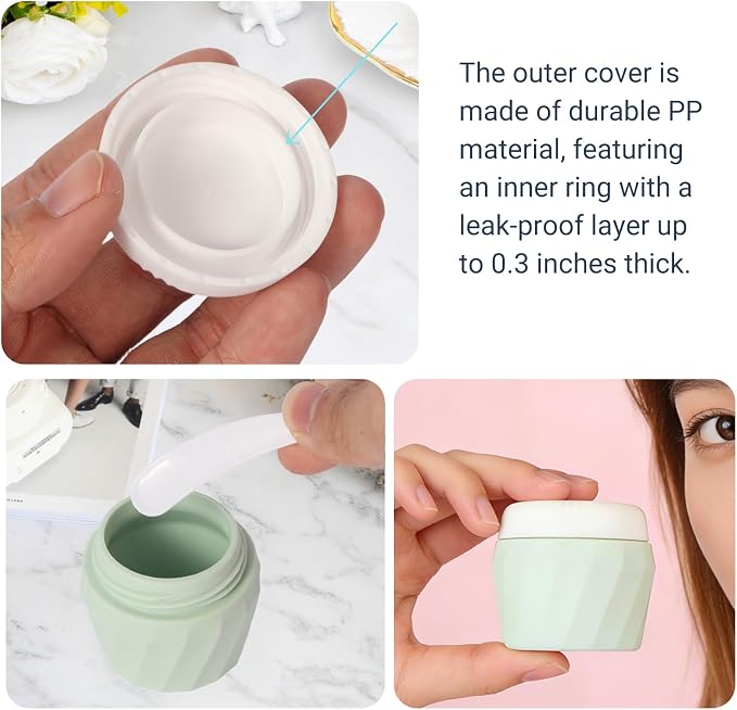 11 Pack Travel Bottles for Toiletries, TSA Approved 3oz Leak Proof Refillable Silicone Squeezable Containers Kit for Shampoo Lotion Conditioner with Toiletry Bag - Image 6