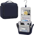 Relavel Hanging Toiletry Bag for Men, Travel Toiletries Bag Water-resistant Large Makeup Cosmetic Organizer Storage, Shaving Dopp Kit Shower Bathroom Hygiene Bags Travel Essentials (Navy Blue) by Relavel