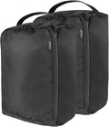 Gloppie Shoe Bags for Travel Shoe Pouch Portable Large Shoes Storage Bag (2 PACK) for Men Women Shoe Organizer Shoe Packing Cubes Gym Sport Must Have for Business Trip Bolsa de Zapatos Black by Gloppie