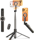 for Mag Safe Tripod for iPhone, JustTap 65” Selfie Stick for iPhone | 360 Magnetic Mount,4 Positions for Front & Rear Shooting,Phone Tripod Stand for Video Recording Travel Vlog Live Streaming by Yoozon