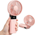 HAWANA Handheld Fan Rechargeable, Portable Mini Fan with 3000mAh Battery, Up to 10H Runtime, 180° Foldable Personal Fan, USB Travel Fan for Pocket, Office, Bedroom, Camping by AccompanyYouThroughTheColdWinter
