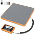THINKSCALE Shipping Scale, 440lb, 10g/1oz Postal Scale, Hold/Tare | Carbon Fiber Platform – Anti-Slip & Lightweight, Backlit LCD Easy Read, for Packages & Mail. Battery + AC adapter included by THINKSCALE