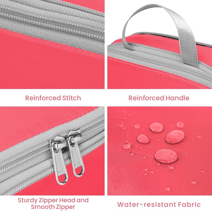 Cambond Compression Packing Cubes for Travel Women - Lightweight Luggage Organizers Bag Packing Cubes for Carry on Suitcases - Image 9