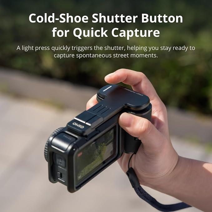 Osmo Action 6 Street Photography Grip Accessory Kit, Compatibility: Osmo Action 6 - Image 3