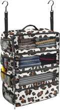 Olosar Suitcase Organizer, Travel Luggage Organizer Portable Hanging Travel Shelves Collapsible Hanging Packing Cubes for Carry on Suitcase by Unknown