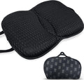 Portable Breathable Seat Cushion, Foldable Soft for Airplane Stadium | 3D mesh fabric lightweight for travel by Unknown