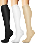 Sooverki Compression Socks for Women and Men Circulation (3/4 Pairs) is Best Support for Running Athletic Cycling Hiking by Sooverki