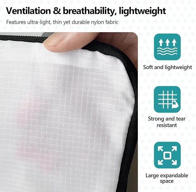 XBLGX Compression Packing Cubes, 5-Piece Set Travel Organizer Boxes, Compressible Luggage Cubes With Zipper for Women/Men - Essential Travel Accessories - Image 4