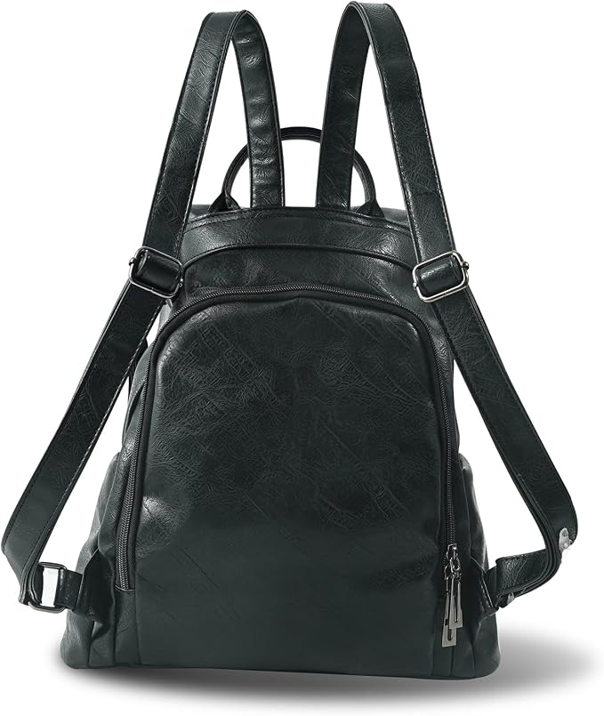 Small Women Backpack Purse PU Leather Anti-theft Casual Shoulder Bag Fashion Ladies Satchel Bags - Image 3