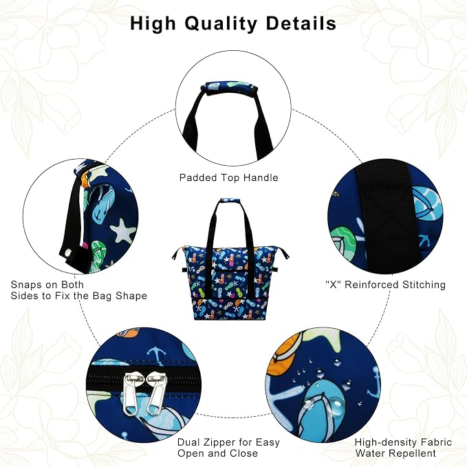 Expandable Duffel Bag for Women with Trolley Sleeve/Wet Pocket Weekender Travel Tote Large Carry On Overnight Luggage - Image 5
