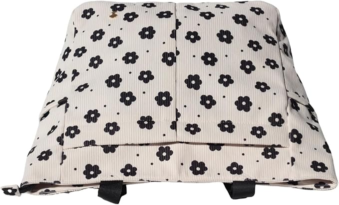 ESVAN Original Floral Tote Bag Large Shoulder Bag with Multi Pockets for Gym Travel Beach Daily Bags - Image 6