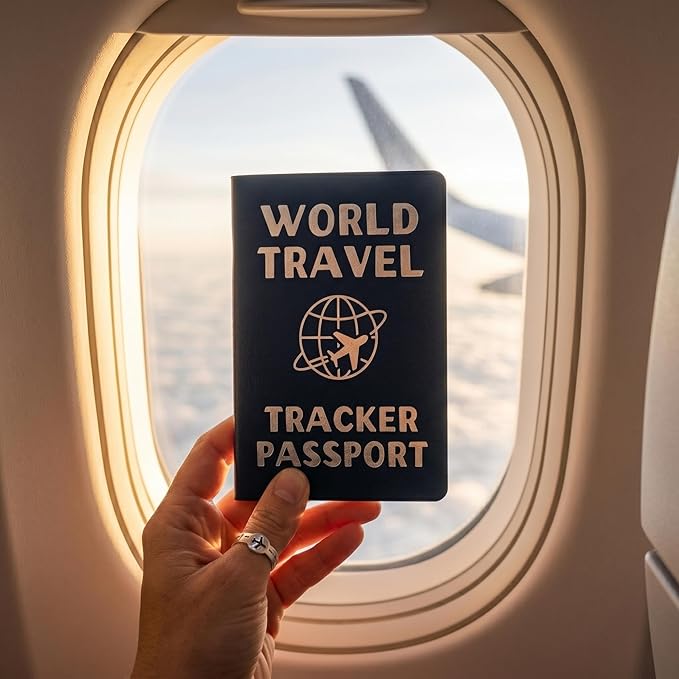 World Travel Tracker Passport — Mark 193 Countries Visited with Flag Stickers — Pocket-Sized Scratch Off Map Alternative, Travel Journal, and Gift for Travelers - Image 7