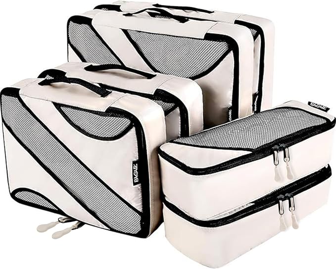 BAGAIL 6 Set Packing Cubes,Travel Luggage Packing Organizers by BAGAIL