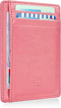 GH GOLD HORSE Slim RFID Blocking Card Holder Minimalist Leather Front Pocket Wallet for Women | Slim by GH+GOLD+HORSE