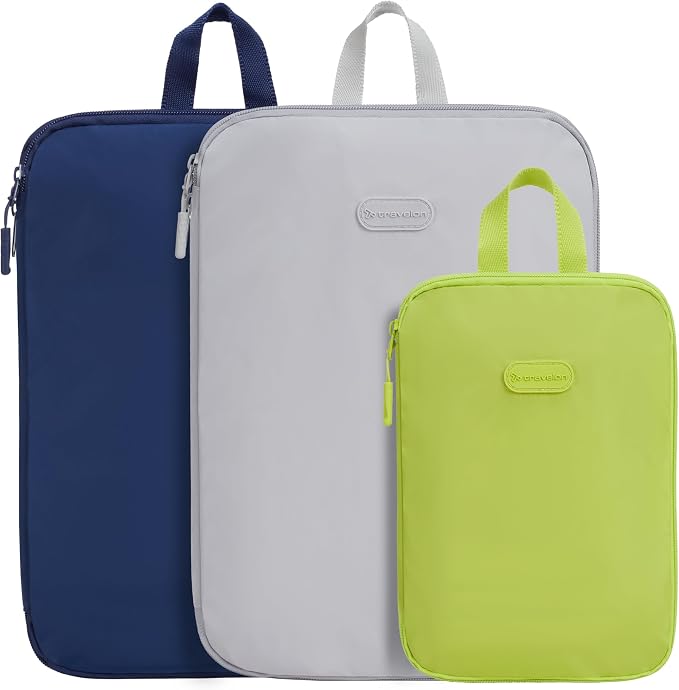 Travelon Set of 3 Compression Packing Cubes by Travelon