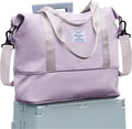 Travel Duffel Bag, Sports Tote Gym Bag, Shoulder Weekender Overnight Bag for Women by WONHOX