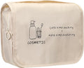 FINPAC Toiletry Bag, Large Capacity Hanging Makeup Bag | with Waterproof PVC Compartment, Travel Cosmetic Organizer for Women, Makeup Lovers, Cruise, Gym, and Family Trips by FINPAC