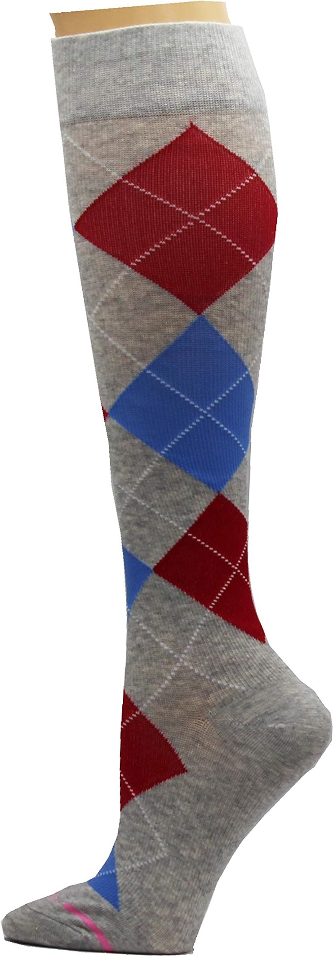 Dr. Motion 4 Pairs Therapeutic Graduated Compression Women's Knee-hi Socks - Image 3