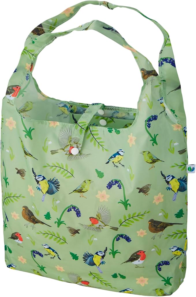ECO CHIC Foldable Reusable Grocery Bags - Lightweight, Recycled & Reusable Shopping Bag - Waterproof Packable Tote by ECOCHIC