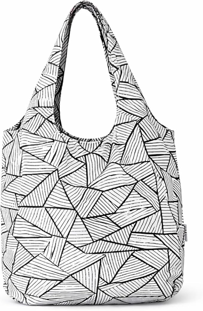Compact Reusable Grocery Tote Bag – Lightweight, Foldable & Packable Shopping Bag for Travel by NANOPLUS