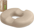 CloudBliss Donut Pillow Stadium Seat Cushion for Tailbone Pain Relief and Hemorrhoids, Memory Foam Seat Chair Cushion, Portable Seat Cushions for Bleachers, Car, Home & Office by CloudBliss