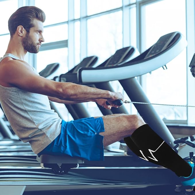 FuelMeFoot 3 Pack Copper Compression Socks - Compression Socks Women & Men Circulation - Best for Medical,Running,Athletic - Image 3