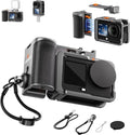 7RYMS 7RIG SC2 Street Grip Kit for DJI Osmo Action 6(Case+Handle Grip) | Quick Release, Cold Shoe, Lens Cover, Wrist Strap, Grip Holder for Street Photography, Vlogging, Video Recording by 7RYMS