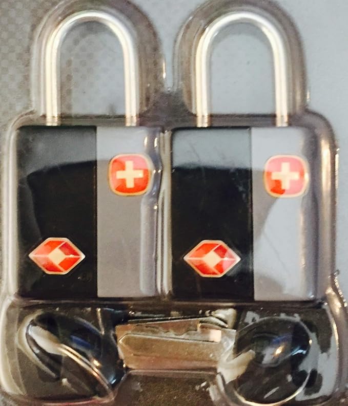 Swiss Gear Travel Key Locks & Luggage Tags - Set of 2 Each - Image 2