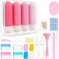 26 Pack Travel Size Toiletries, Tsa Approved Travel Containers for Toiletries, Leak Proof Silicone bottles and Shampoo Conditioner, Essential Toiletry Accessories. by CHEODIN