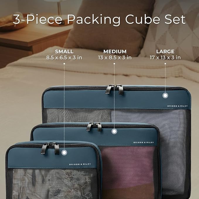 Briggs & Riley Travel Essentials Check In Compression Packing Cube Set - Image 3
