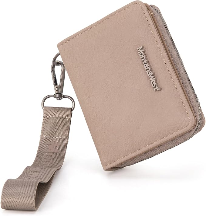 Montana West Small Wallet for Women Female Ladies with a Detachable Wristlet Women's Wallet with Rfid Blocking Lining Minimalist Lightweight & Easy to Carry by THEOFFICIALMONTANAWEST