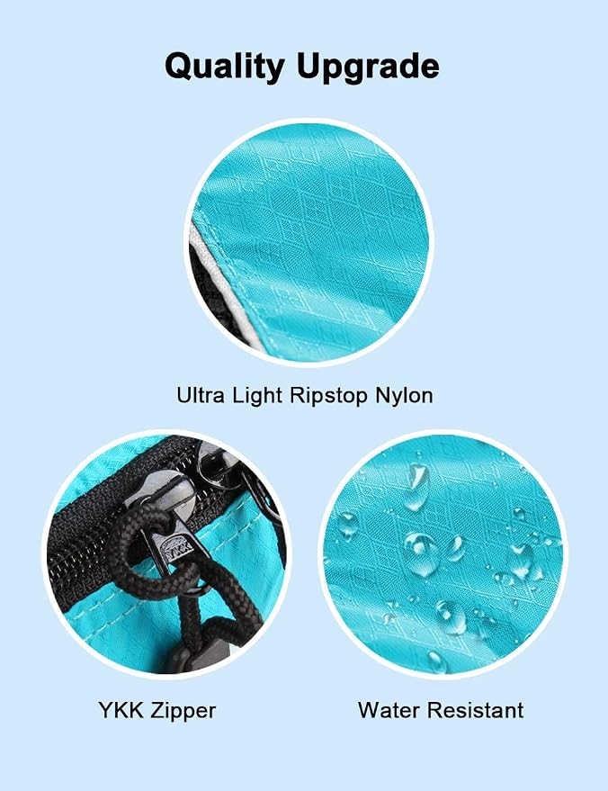 GOX Ultra Light 5 piece Packing Cubes Travel Luggage Organizer 1 Large 2 Medium 2 Small - Image 9