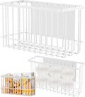 Magnetic Shelf Fridge Basket Bin for Whiteboard Washer Dryer Locker Cabinet | No Drilling Or Tools Needed, Reusable Magnet Organizer Classroom Office Home Kitchen Laundry Storage Rack Container Holder by Buyyyit