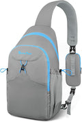 Seektop RFID Anti-Theft Crossbody Bag Sling Backpack for Women & Men, Casual Chest Daypack for Daily Travel by SeektopSports