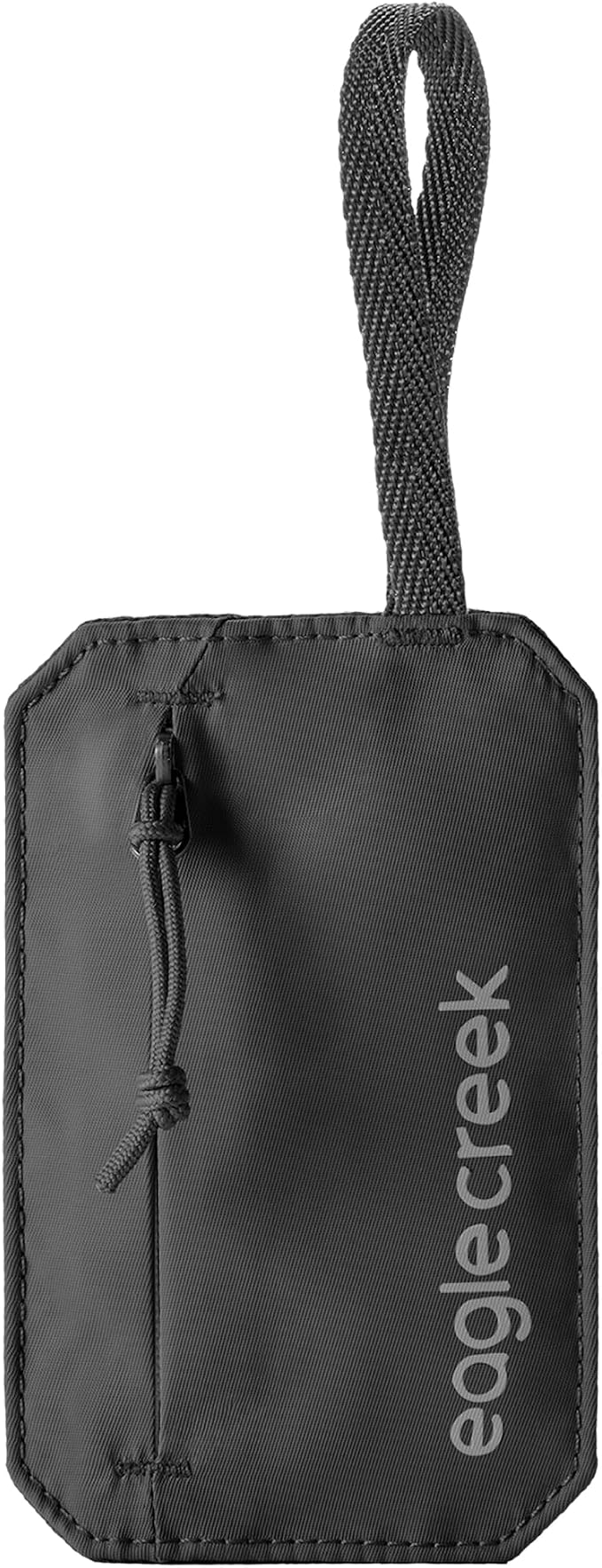 Eagle Creek Undercover RFID Hidden Pocket – Travel Security Pouch with RFID Blocking – Lightweight, Wear Under Clothing – Zippered Passport & Card Holder – Adjustable Strap – Black by EagleCreek