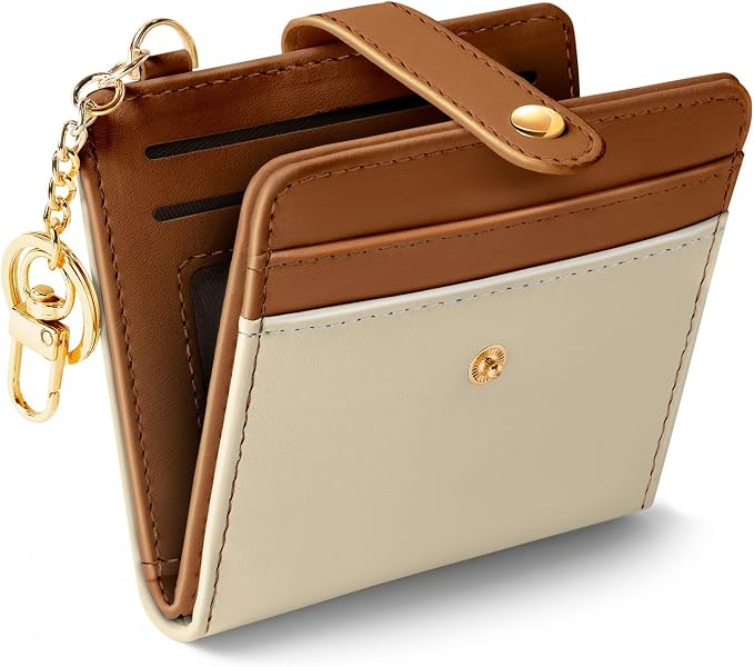 Jogjam Small Ladies Wallet, Rfid Slim Thin Compact Women Credit Card Holder | PU Leather Bifold Cash Zipper Coin Pocket ID Window, for Female Ladies Teen Girls Girly Gifts by Jogjam
