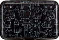 Credit Card Holder Wallet for Women Men RFID Blocking Small Metal Business Aluminum Protector Sleeves Slim Mini Cards Case (Black Funny Dogs Collection) by Kaabao