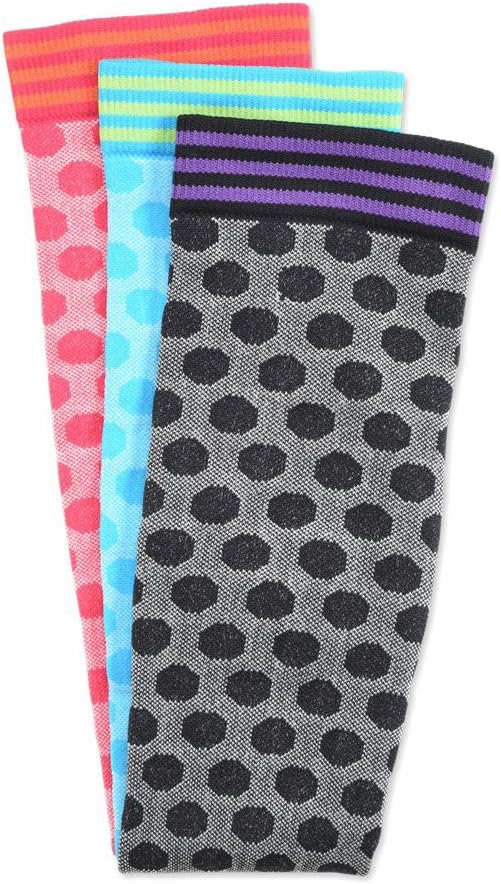 Nurse Mates 3 Pack Women's Compression Socks | 12-14 mm/Hg | Reduce Swelling | Improve Circulation | One Size | 3 Pair by Nurse+Mates