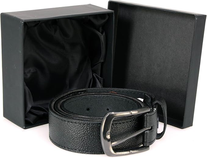 Milwaukee Leather Men's Black Money Leather Belt, MP7150 | Interchangeable Buckle; Hidden Money Pocket; Rider Storage - Image 5