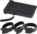 MVYC 150PCS 8 Inch Reusable Cable Ties Wire Ties Cord Organizer Cable Organizer Adjustable Cable Management Black by SyncYourLifeWithMVYC