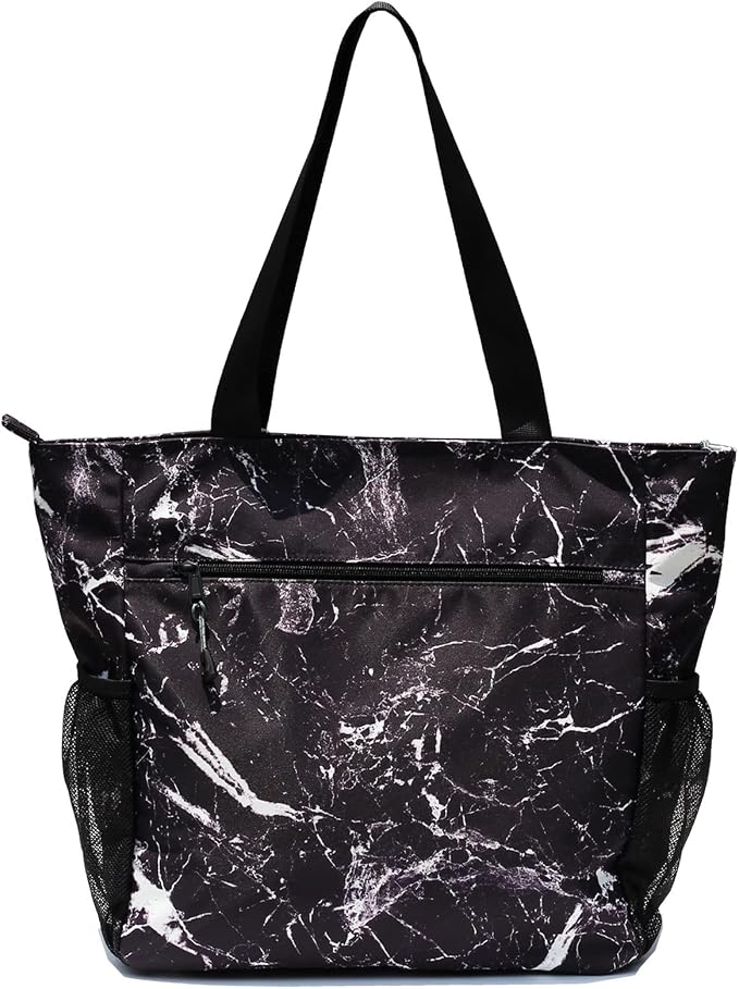 ESVAN Original Floral Tote Bag Large Shoulder Bag with Multi Pockets for Gym Travel Beach Daily Bags - Image 8
